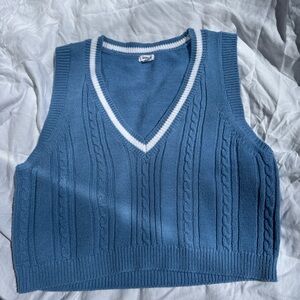 Garage v neck sweater vest